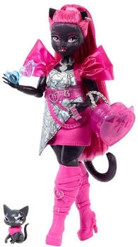 Mattel Monster High Doll With Pet - Catty Noir (HXH76)