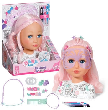 BABY born Stylingkopf Kreativ