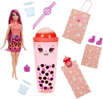 Barbie Pop Reveal Bubble Tea Series - Mango Mochi (HTJ22)