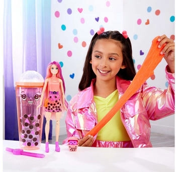 Barbie Pop Reveal Bubble Tea Series - Mango Mochi (HTJ22) – Sinnesfreuden und Sammelspaß in einem