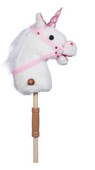 HKM Steckenpferd Bella weiß/rosa