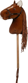 HKM Steckenpferd Hobby Horse Premium braun