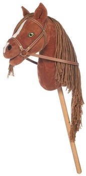 HKM Steckenpferd Hobby Horse Mini rotbraun