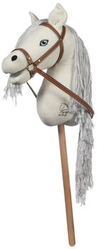 HKM Steckenpferd Hobby Horse Mini wei&szlig;