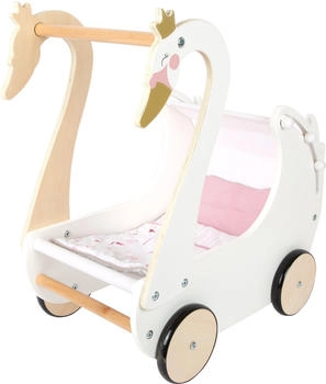 Small Foot Design Puppenwagen Schwan Aus Holz