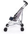 Bayer Design Puppen-Buggy grau mit Schmetterling