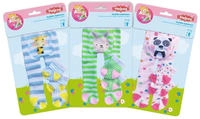 Heless Puppenstrumpfhose mit S&ouml;ckchen "Lustige Tiere", 1 Set, sortierte Ware, Gr.