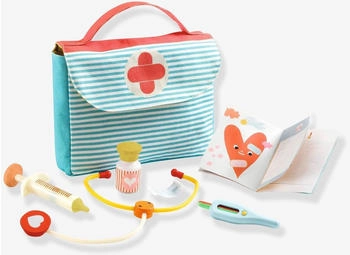 Djeco Puppen-Arztkoffer Pomea Medico 7-Teilig
