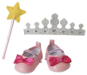Heless Puppen-Accessoires-Set ''Prinzessin Lillifee'', 3-Teilig : Ballerinas, Glitzer