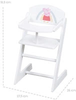 roba Puppenhochstuhl "Peppa Pig"
