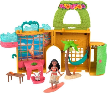 Mattel Disney Prinzessin Puppe Vaiana mit Stapelschloss