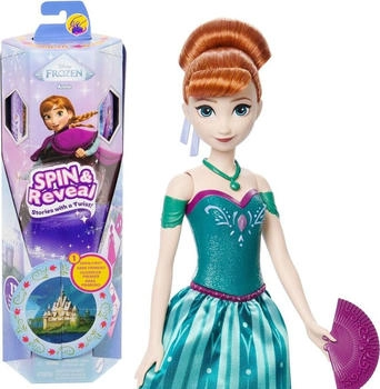 Mattel Disney Princess Disney Die Eisk&ouml;nigin Spin & Reveal Anna Puppe