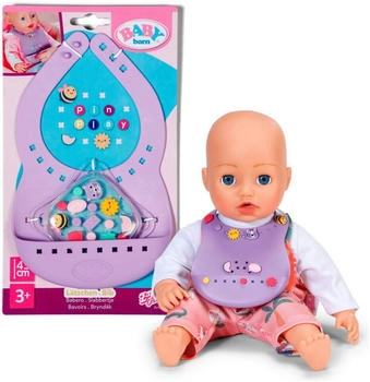 Zapf Creation Zapf BABY born Bib Pinplay Puppenlätzchen