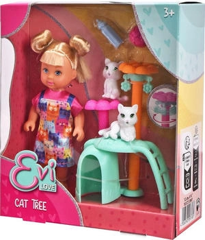Simba Puppe Evi Love Cat Tree Katze mit Katzenbaum 105733997