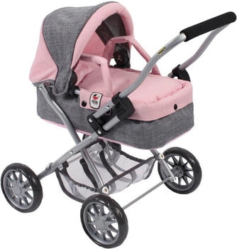 Bayer-Chic CHIC2000 Puppenwagen Smarty, Melange rosa