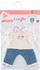 Corolle T-Shirt und Jeans für Babypuppen, 30 cm