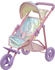 Teamson Kids Olivia's Little World Doll Jogging-Style Pram with Canopy Storage