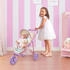 Teamson Kids Olivia's Little World Doll Jogging-Style Pram with Canopy Storage