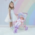 Teamson Kids Olivia's Little World Doll Jogging-Style Pram with Canopy Storage