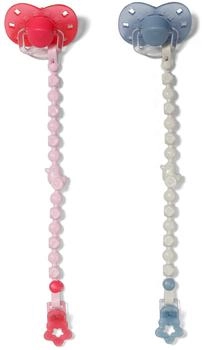 BABY born Schnuller mit Clip f&uuml;r und Baby Annabell Puppen (2 Designs)