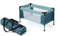 CHIC2000 Puppenbett "Puppen-Reisebett" mit Stoff-Tragetasche