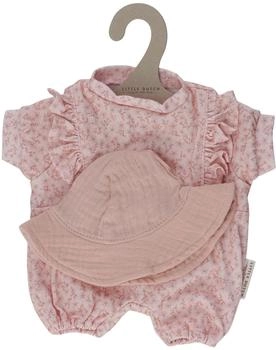 Little Dutch 4582 Puppenbekleidung 2-teiliges Set für Babypuppen von 33-36 cm rosa