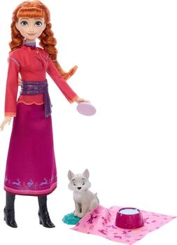 Disney MATTEL JFG17 Die Eisk&ouml;nigin Anna & Baby Fox