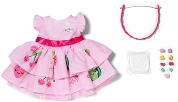 Zapf Creation Baby Born Puppenkleidung Kleid mit Pinplay 43 cm (Set)