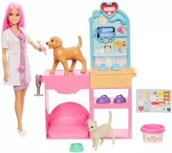 Barbie Fast Cast Pet Vet Clinic