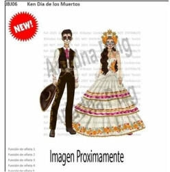 Barbie Signature D&iacute;a De Muertos Collectible Ken Doll 2025 (JBJ06)