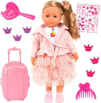 Bayer Stehpuppe Charlene, 46 cm, rosa, mit Funktion