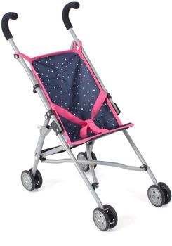 Bayer-Chic CHIC2000 Puppenbuggy Roma, Mini-Buggy, Konfetti pink