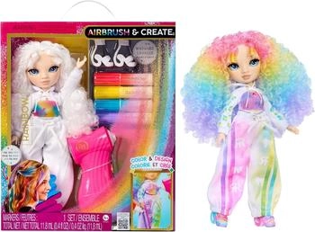 MGA Entertainment Rainbow High Air Brush & Create Fashion Dolls Green Eyes
