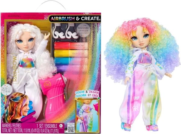 Rainbow High Watercolour & Create DIY Modepop met Wasbare Waterverf en Tie-Dye Kit - Groene Ogen, Steil Haar, Extra Top & Schoenen - Kleuren, Creëren, Spelen, Spoelen en Herhalen - Kinderen 4-12 Rainbow High Watercolour & Create DIY Modepop met Wasbare Waterverf en Tie-Dye Kit - Groene Ogen, Steil Haar, Extra Top & Schoenen - Kleuren, Creëren, Spelen, Spoelen en Herhalen - Kinderen 4-12