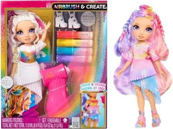 MGA Entertainment Rainbow High Airbrush & Create Fashion Dolls Lila Augen