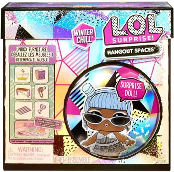 LOL Surprise Winter Chill, Playset with Doll Cozy Babe Style 4 (118350EUC)
