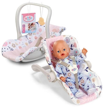 BABY born Puppen Autositz Babyschale Blumen (838518)