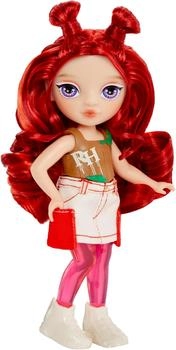 MGA Entertainment Rainbow High Littles Rainbow Fantasy Fairies Doll with pet Apple