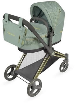 De Cuevas Toys DeCuevas 81773 3-in-1 faltbarer Puppenwagen mit Tasche Capriccio 2025 73 cm
