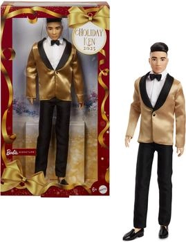 Barbie Signature 2025 Holiday Ken Doll Black Hair