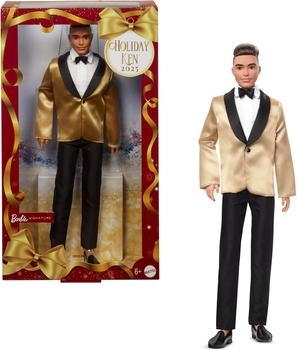 Barbie Signature 2025 Holiday Ken Doll Light Brown Hair