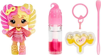 MGA Entertainment YUMMILAND Minipuppe Lip Gloss Doll- Mystery Color Change Mila Mallows