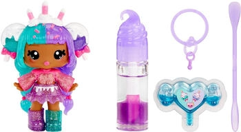 MGA Entertainment YUMMILAND Minipuppe Lip Gloss Doll- Mystery Color Change Carly Cakepop
