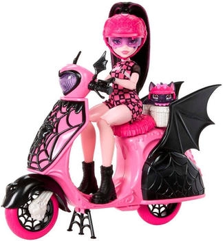 Monster High Draculaura Count Fabulous mit scooter (JDR61)