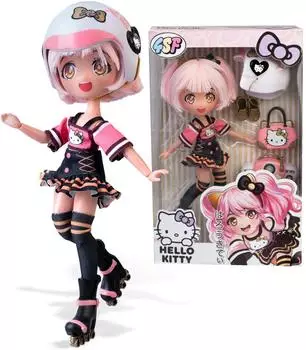 Famosa 4SF Hello Kitty Doll Golden Diva Skater