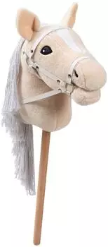Ella & Piet Steckenpferd Hobby Horse TOFFEE mit Tasche (Beige)