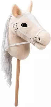 Ella & Piet Großes Hobby Horse Steckenpferd CARAMEL mit Tasche (Beige)