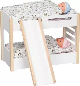 Goki Puppen-Etagenbett mit Rutsche (51451)