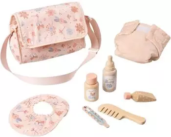 Howa Puppenwickeltasche miniflowers inkl. Zubehör 2960