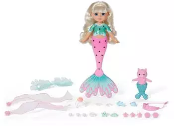 BABY born Meerjungfrauenpuppe Glam Up Sparkle
